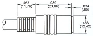 female MINI DIN CONNECTOR