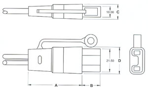 male SPECIAL CONNECTOR FOR MEDICAL APPLICATION