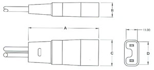 female SPECIAL CONNECTOR FOR MEDICAL APPLICATION